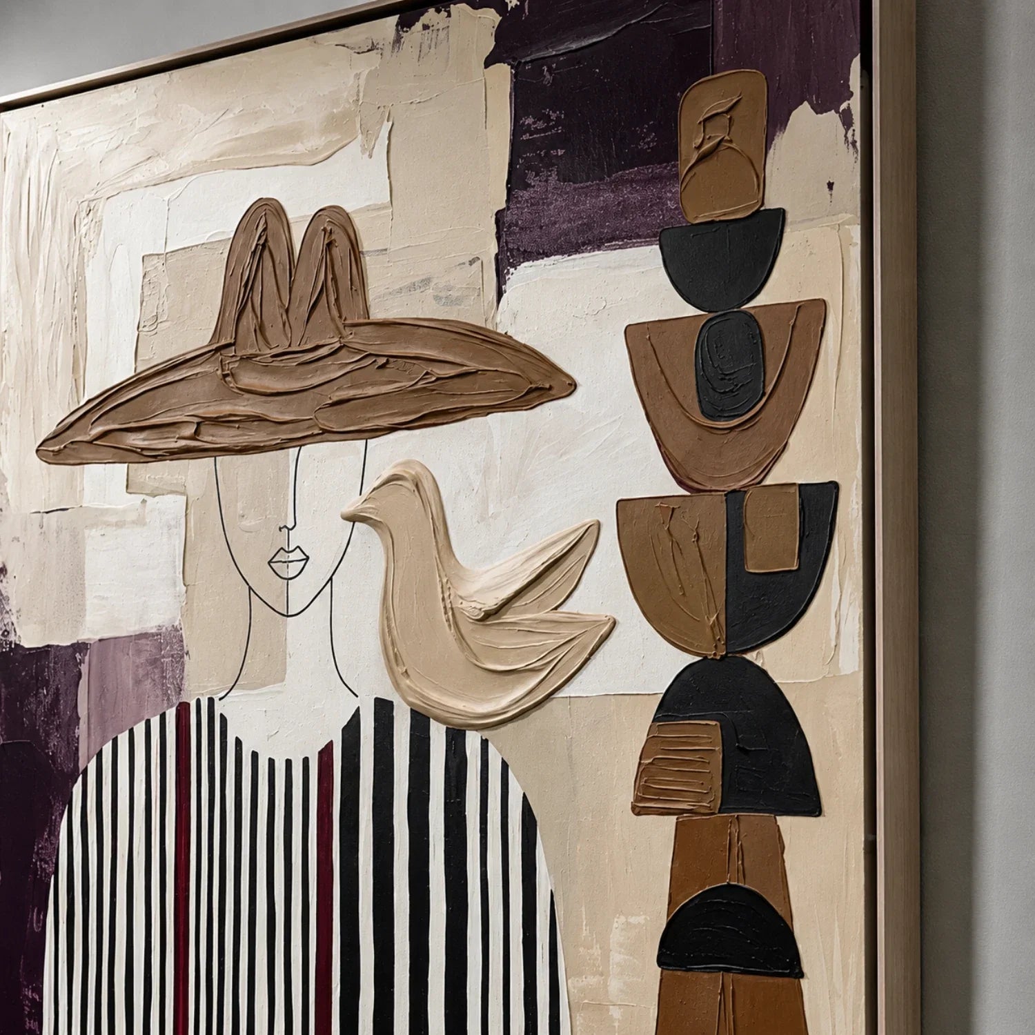 SOLORART Vintage Americana Art | Layered Self