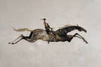 SOLORART Americana Art | Rider on a Leaping Horse