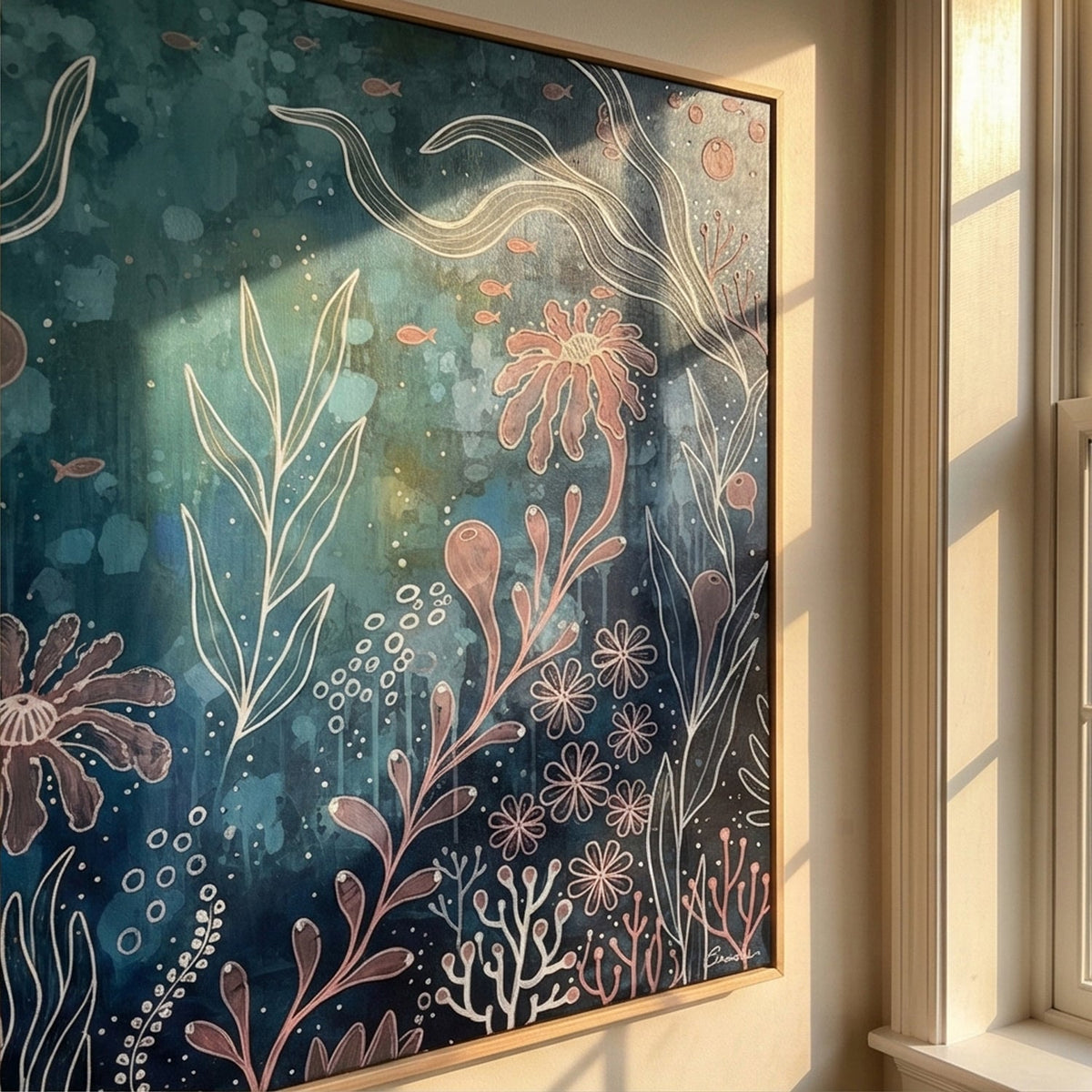 SOLORART Bohemian Art | Oceanic Garden