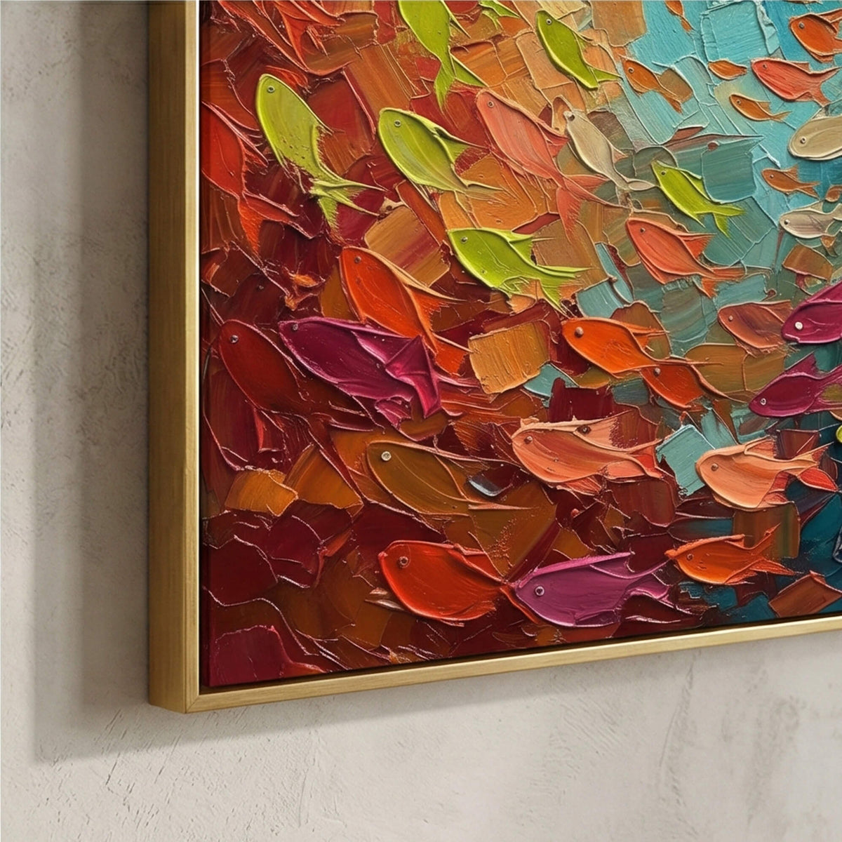 SOLORART Abstract Art |Coral Whispers