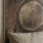  SOLORART Wabi-Sabi Art | Moonlit Earth Flow