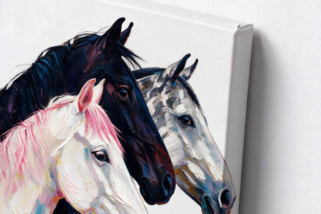 SOLORART Americana Art | Three Souls in Color