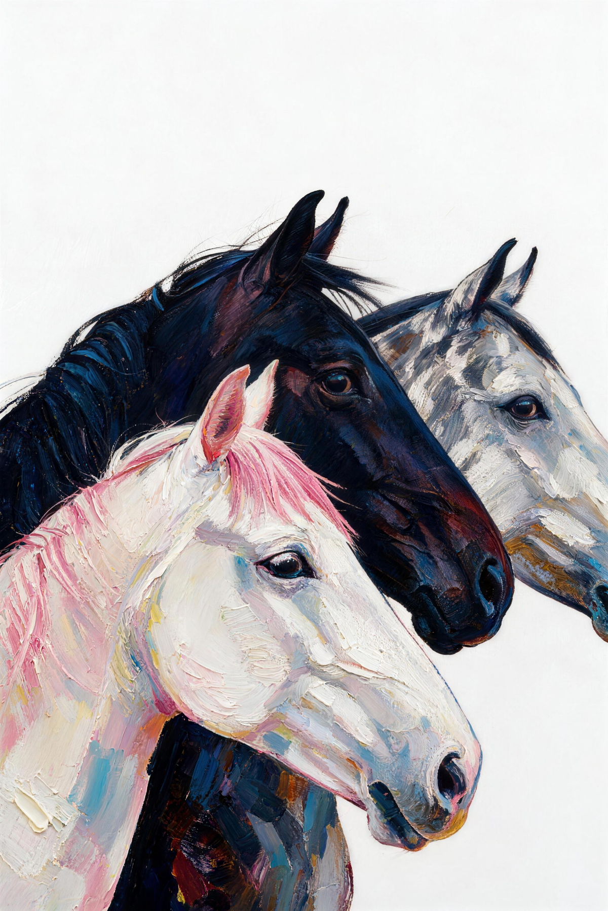 SOLORART Americana Art | Three Souls in Color