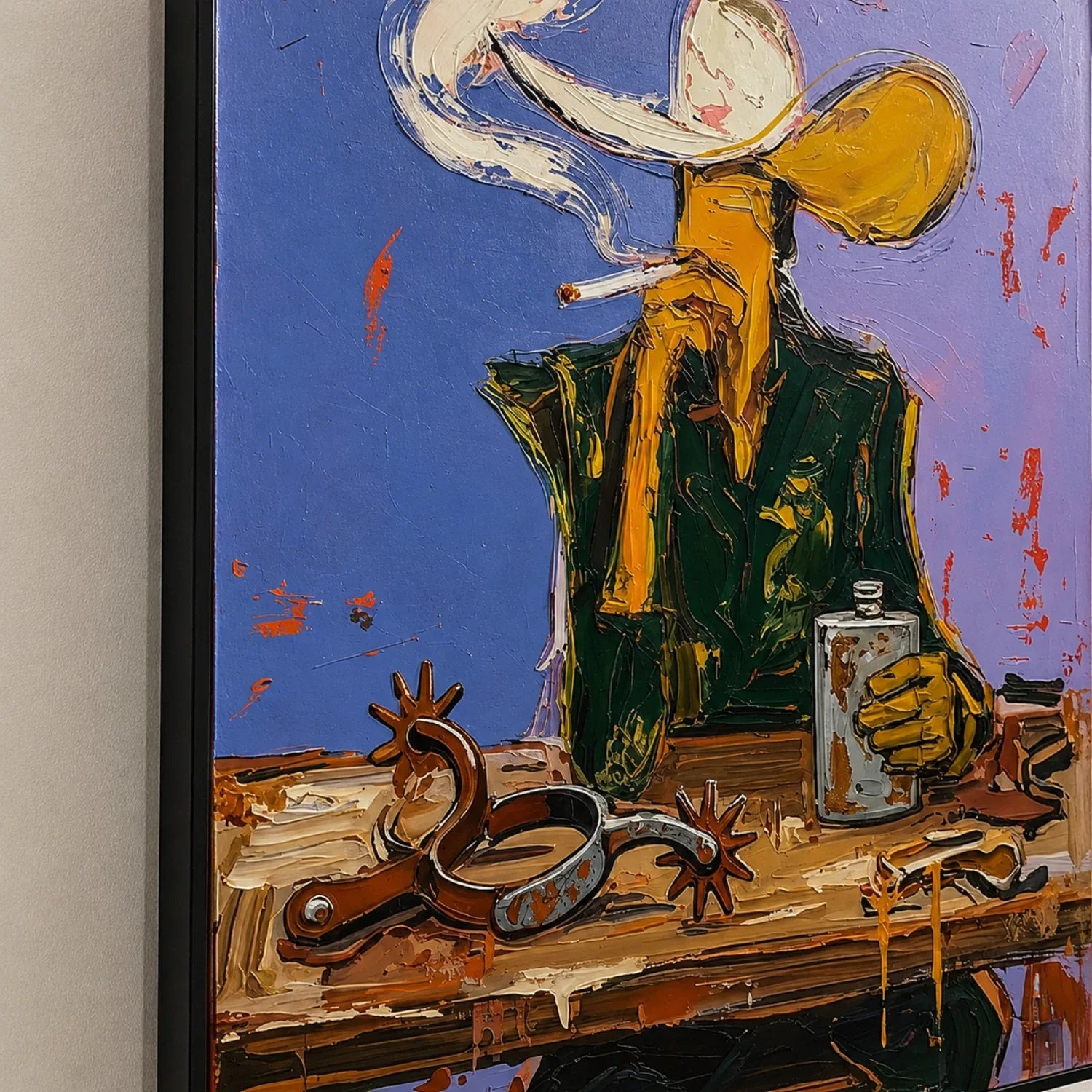 SOLORART POP Art | Cowboy Repose