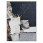 SOLORART Wabi-Sabi Art | Aged Patchwork Tones