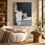 SOLORART Wabi-Sabi Art | Aged Patchwork Tones