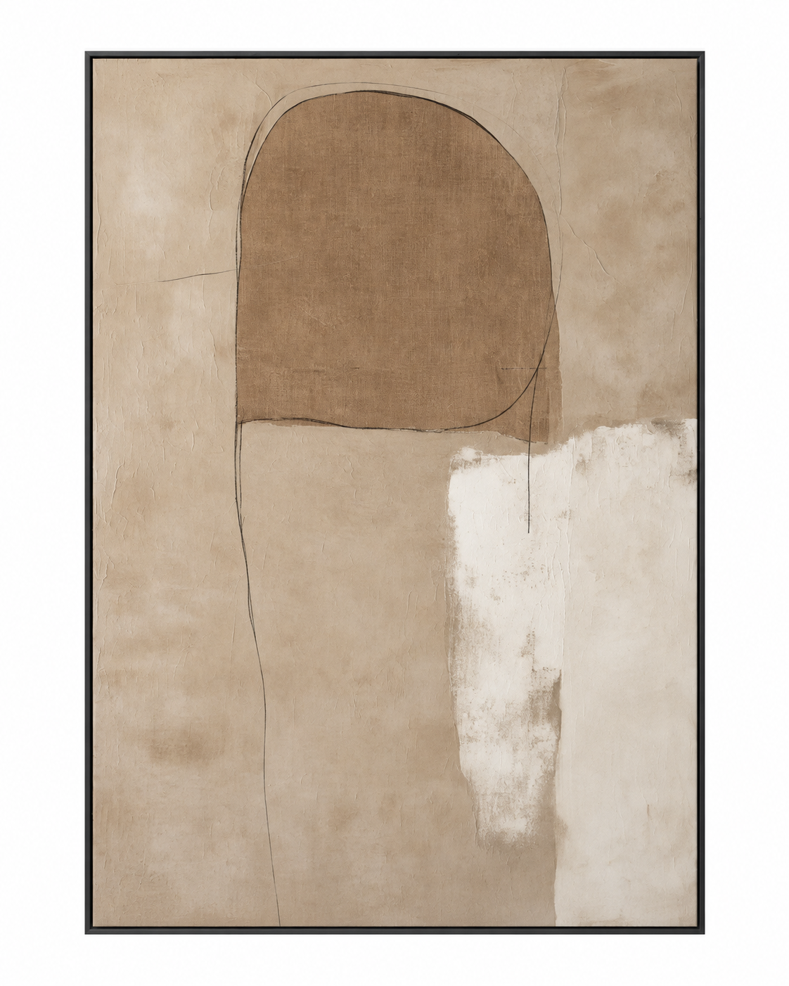 SOLORART Wabi-Sabi Art | Arched Earth Form