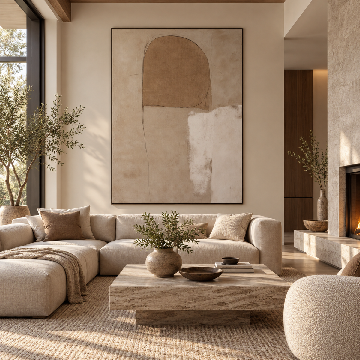 SOLORART Wabi-Sabi Art | Arched Earth Form