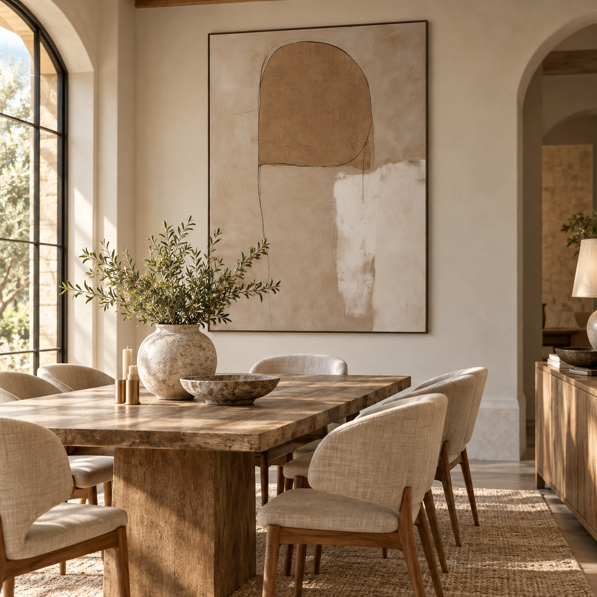 SOLORART Wabi-Sabi Art | Arched Earth Form