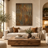 SOLORART Wabi-Sabi Art | Autumn Reed Stillness