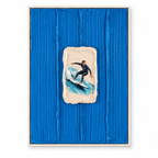 SOLORART 3D Textured Art | Azure Aperture