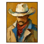 SOLORART Vintage Americana Art | Beneath the Endless Prairie Sun