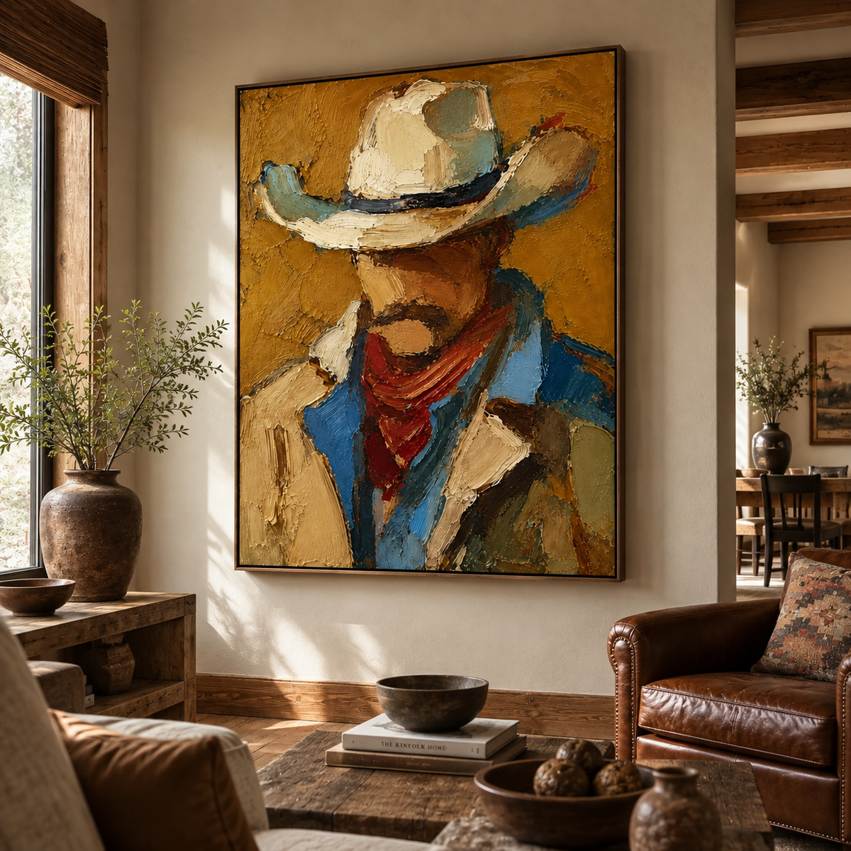 SOLORART Vintage Americana Art | Beneath the Endless Prairie Sun