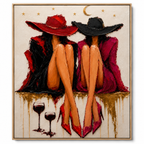 SOLORART POP Art | Beneath the Moon, Side by Side