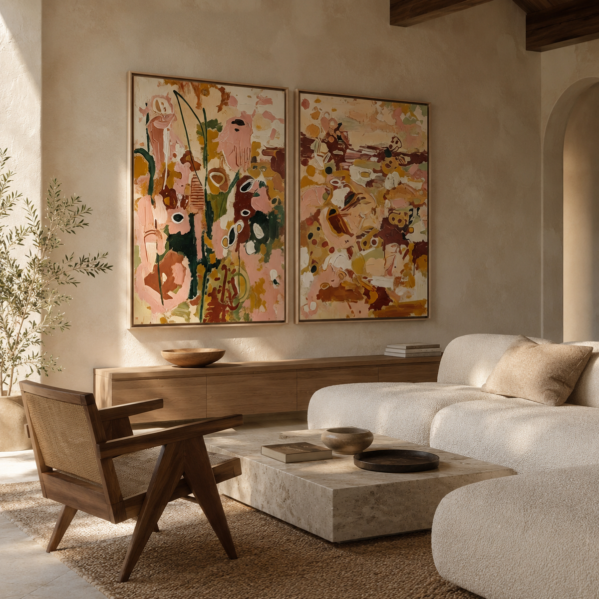 SOLORART Bohemian Art | Blossom & Earth