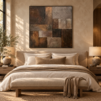 SOLORART Wabi-Sabi Art | Burnished Earth Mosaic