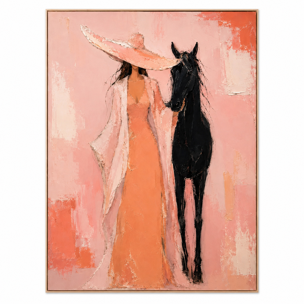 SOLORART Pop Art | Blush Reverie With Steed