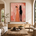 SOLORART Pop Art | Blush Reverie With Steed