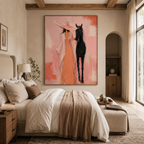 SOLORART Pop Art | Blush Reverie With Steed