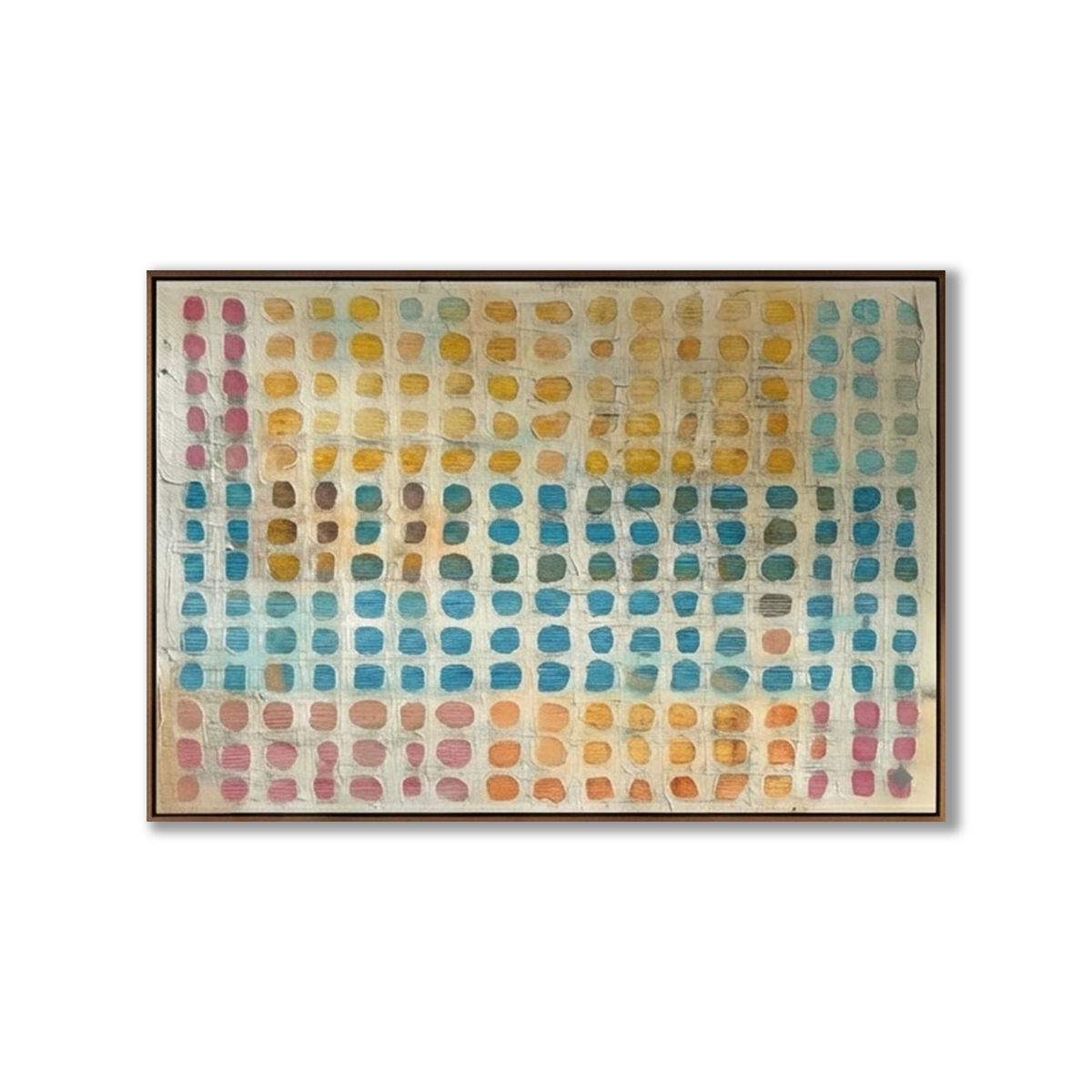 SOLORART Wabi-Sabi Art | Chromatic Grid