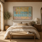 SOLORART Wabi-Sabi Art | Chromatic Grid