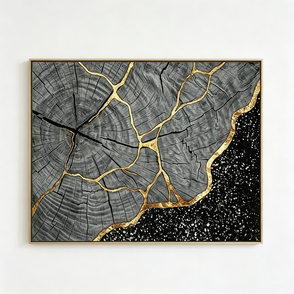 SOLORART Contemporary Luxe Art | Cracked Eternity