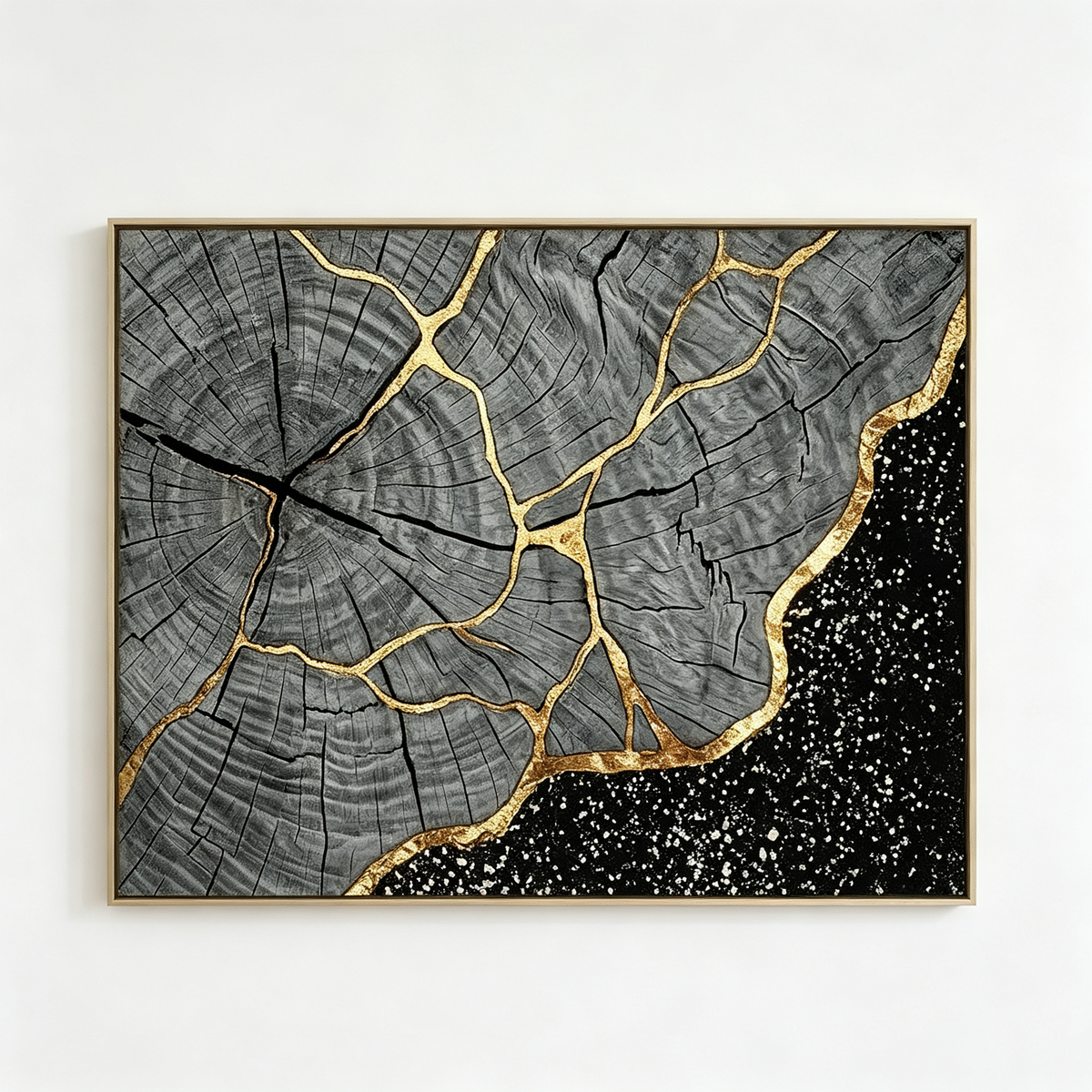 SOLORART Contemporary Luxe Art | Cracked Eternity