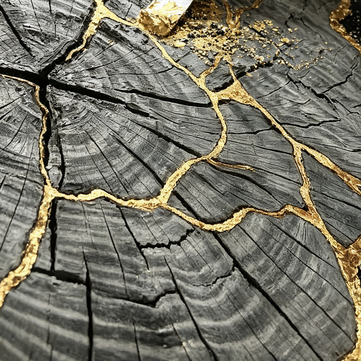 SOLORART Contemporary Luxe Art | Cracked Eternity