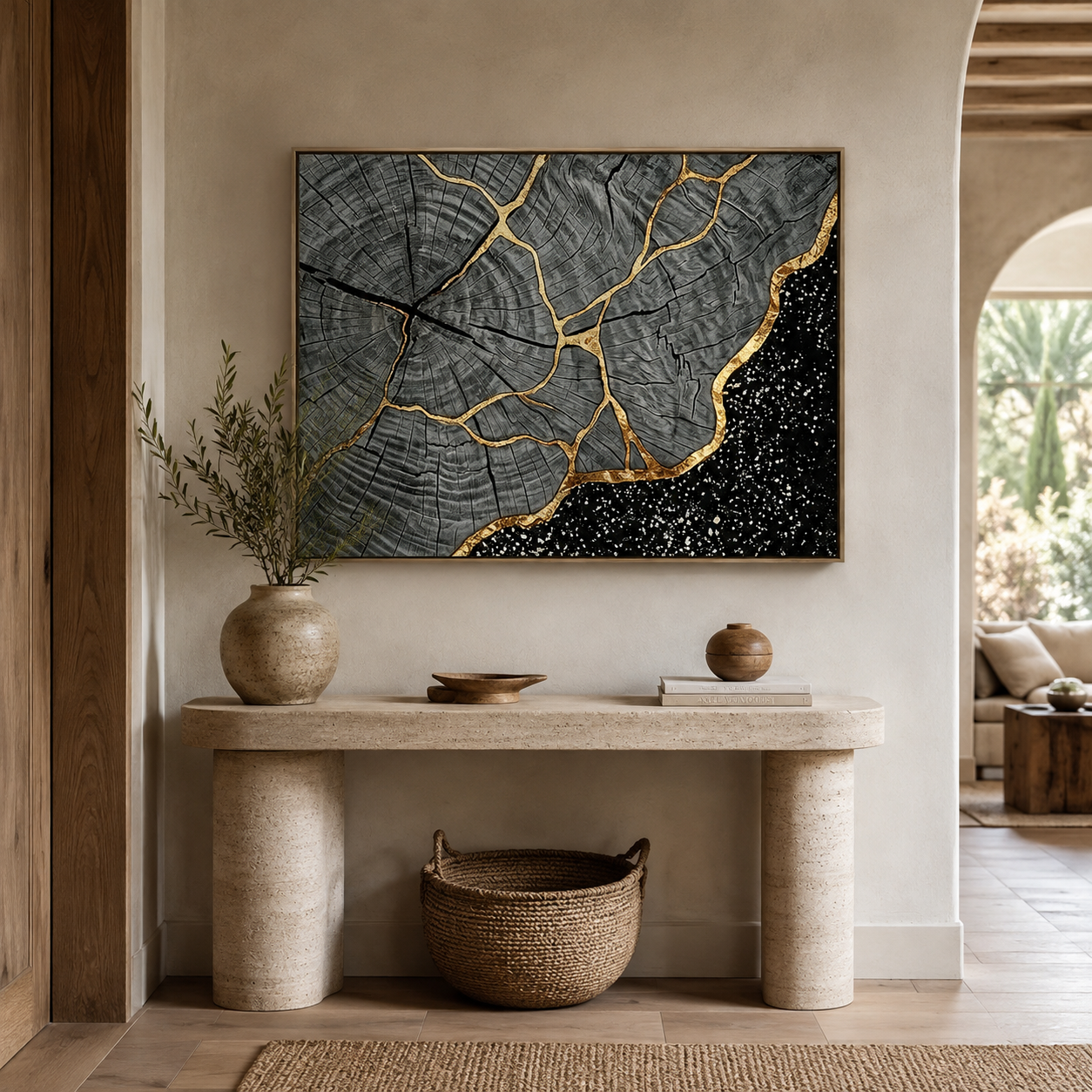 SOLORART Contemporary Luxe Art | Cracked Eternity