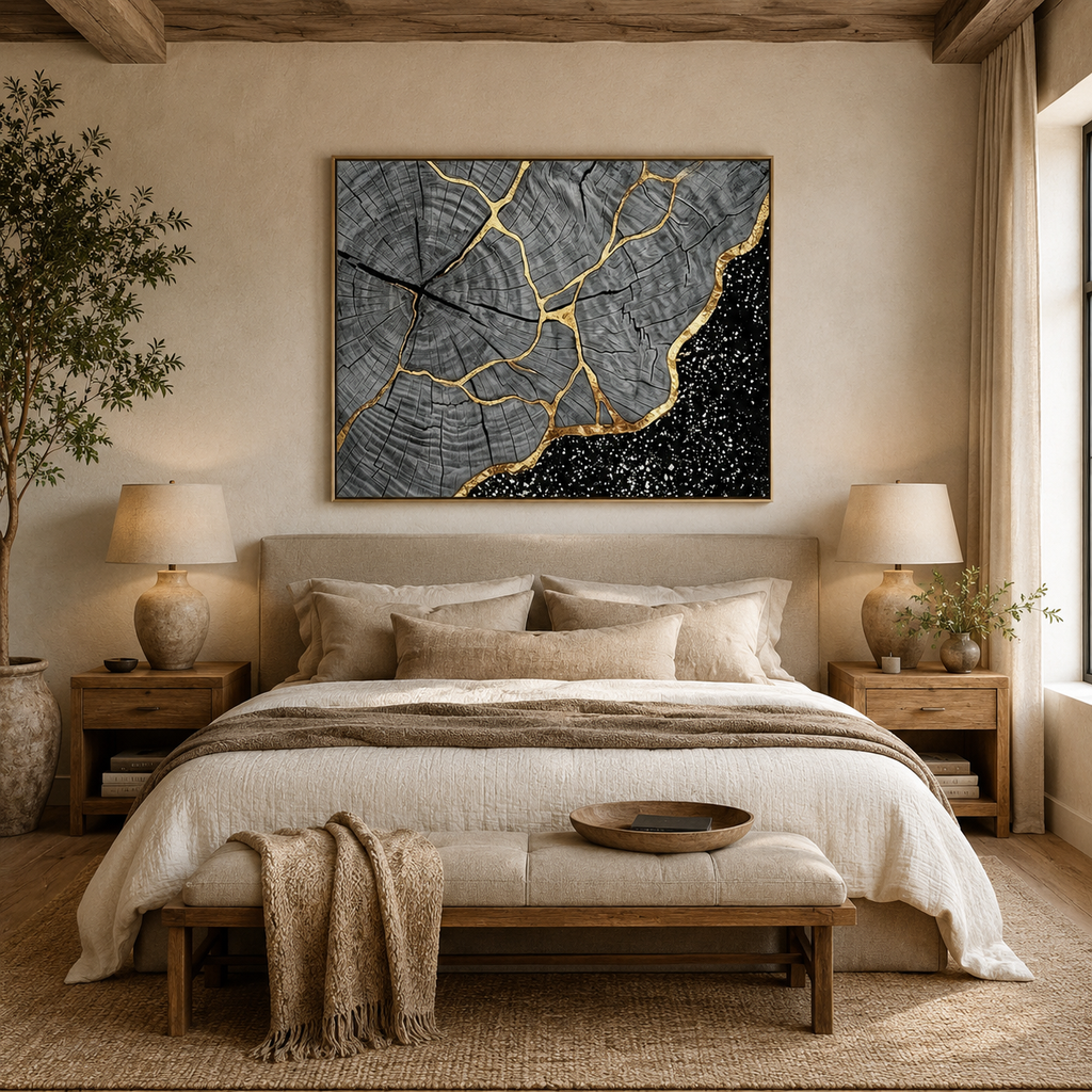 SOLORART Contemporary Luxe Art | Cracked Eternity