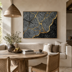 SOLORART Contemporary Luxe Art | Cracked Eternity