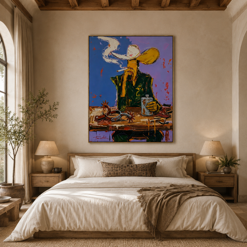 SOLORART POP Art | Cowboy Repose