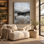 SOLORART Wabi-Sabi Art | Cracked Ash Divide