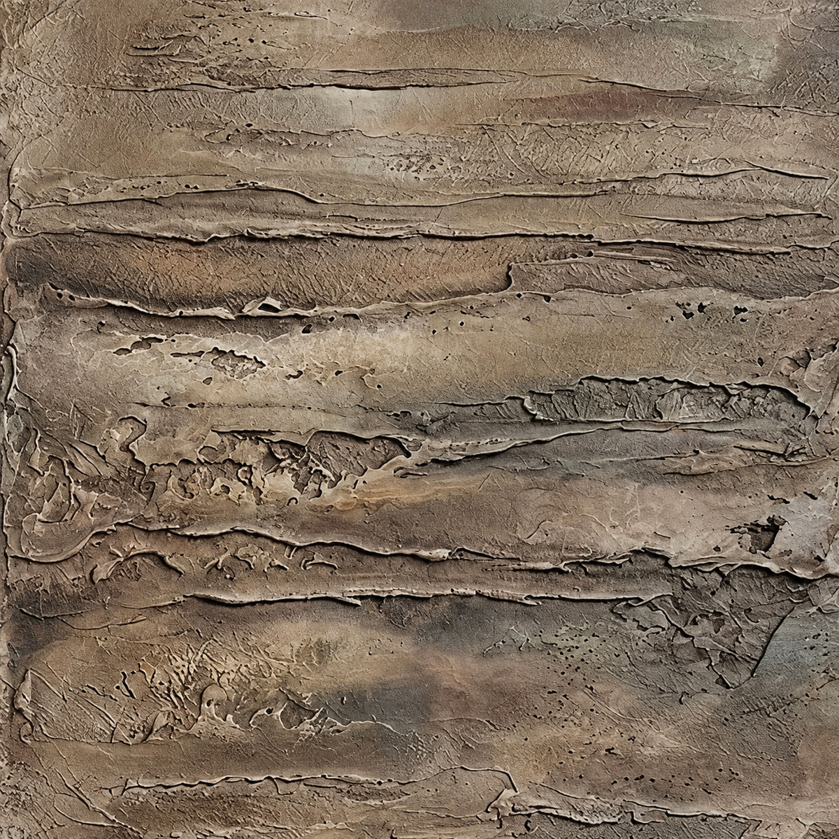 SOLORART Wabi-Sabi Art | Earthy Texture Flow