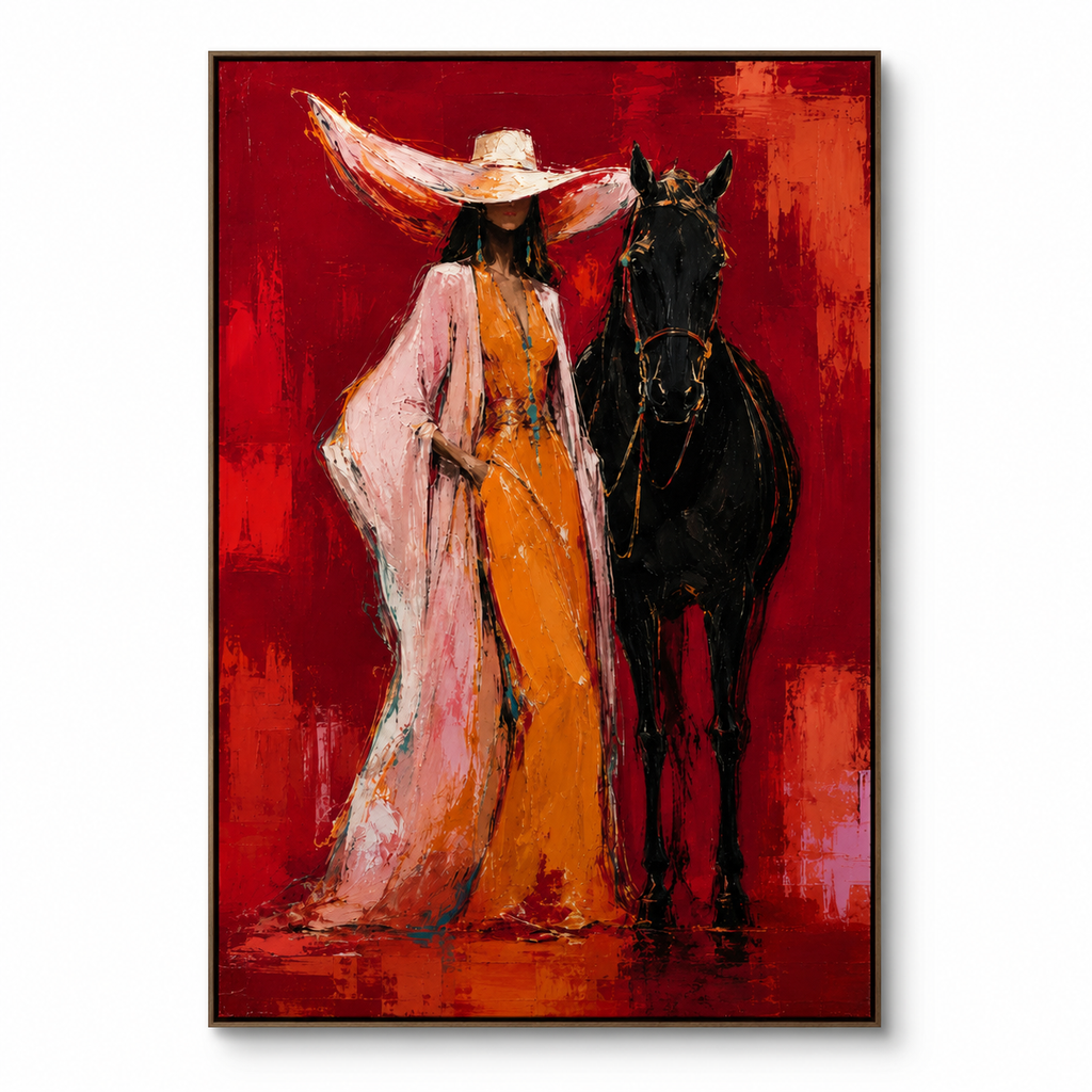 SOLORART Pop Art | Ember Reverie With Steed