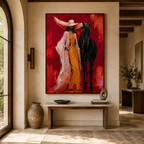 SOLORART Pop Art | Ember Reverie With Steed