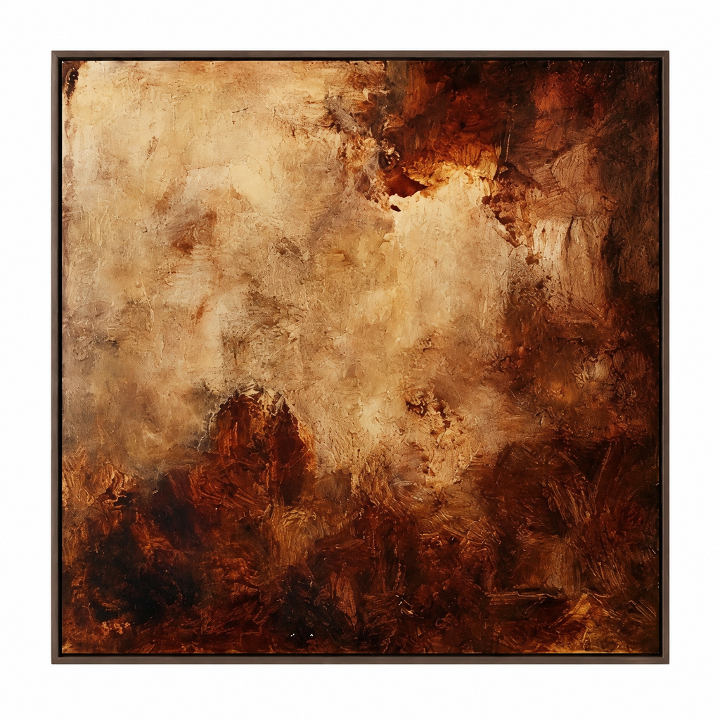 SOLORART Wabi-Sabi Art | Ember Veil