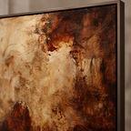 SOLORART Wabi-Sabi Art | Ember Veil