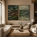 SOLORART Wabi-Sabi Art | FISH Shoal in Dusk