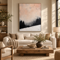 SOLORART Wabi-Sabi Art | Frosted Pines Mist