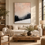 SOLORART Wabi-Sabi Art | Frosted Pines Mist