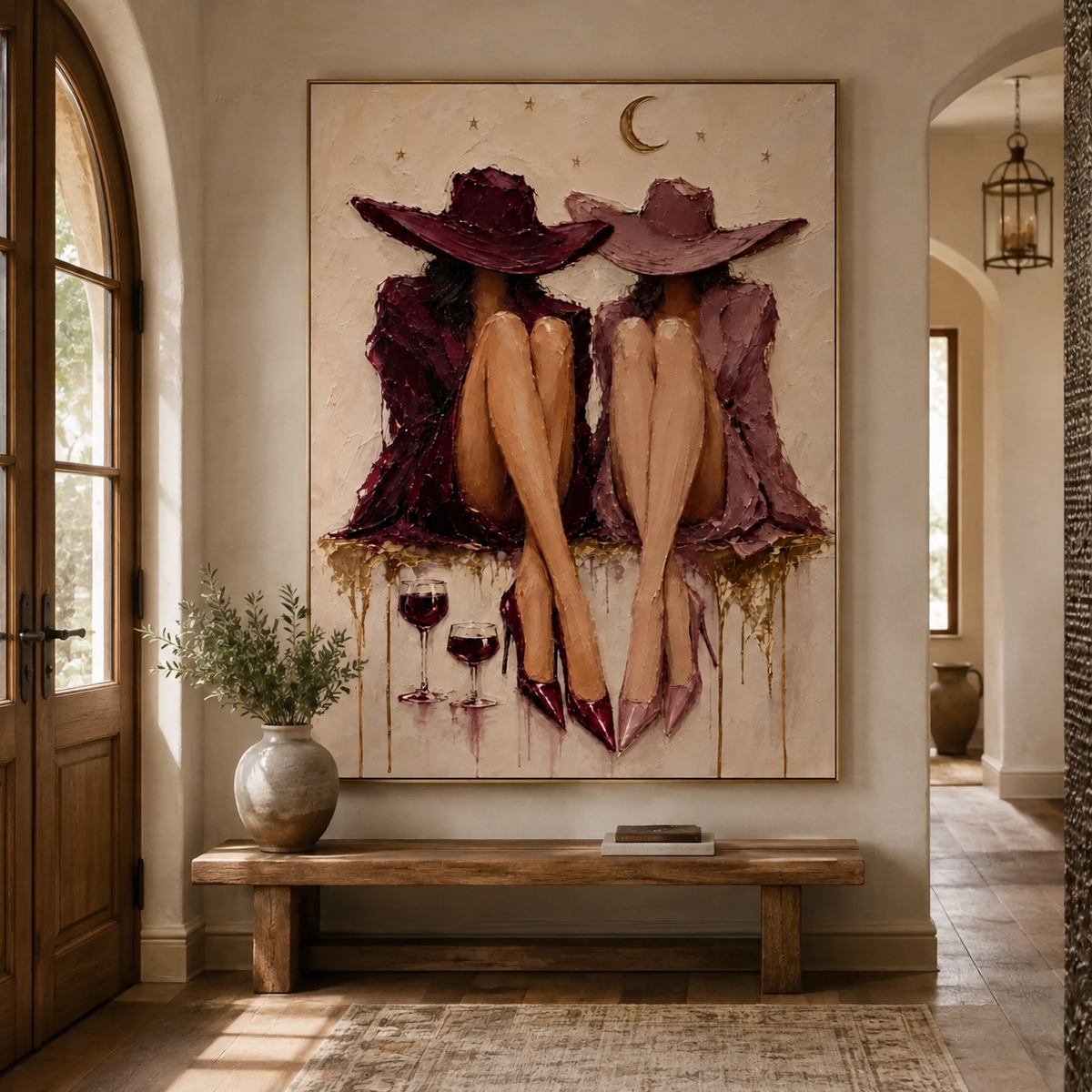 SOLORART POP Art | Gathered Under the Crescent Moon