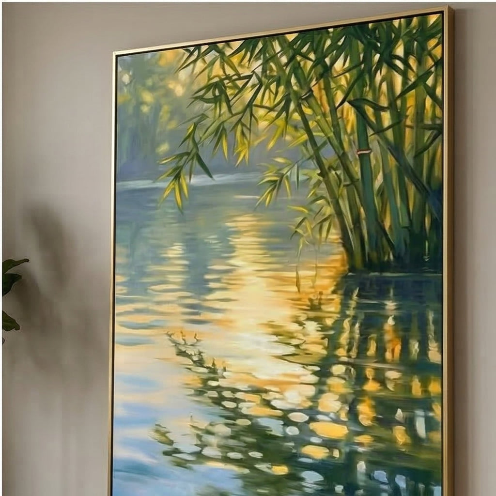 SOLORART Impressionist Art | Reflective Tranquility