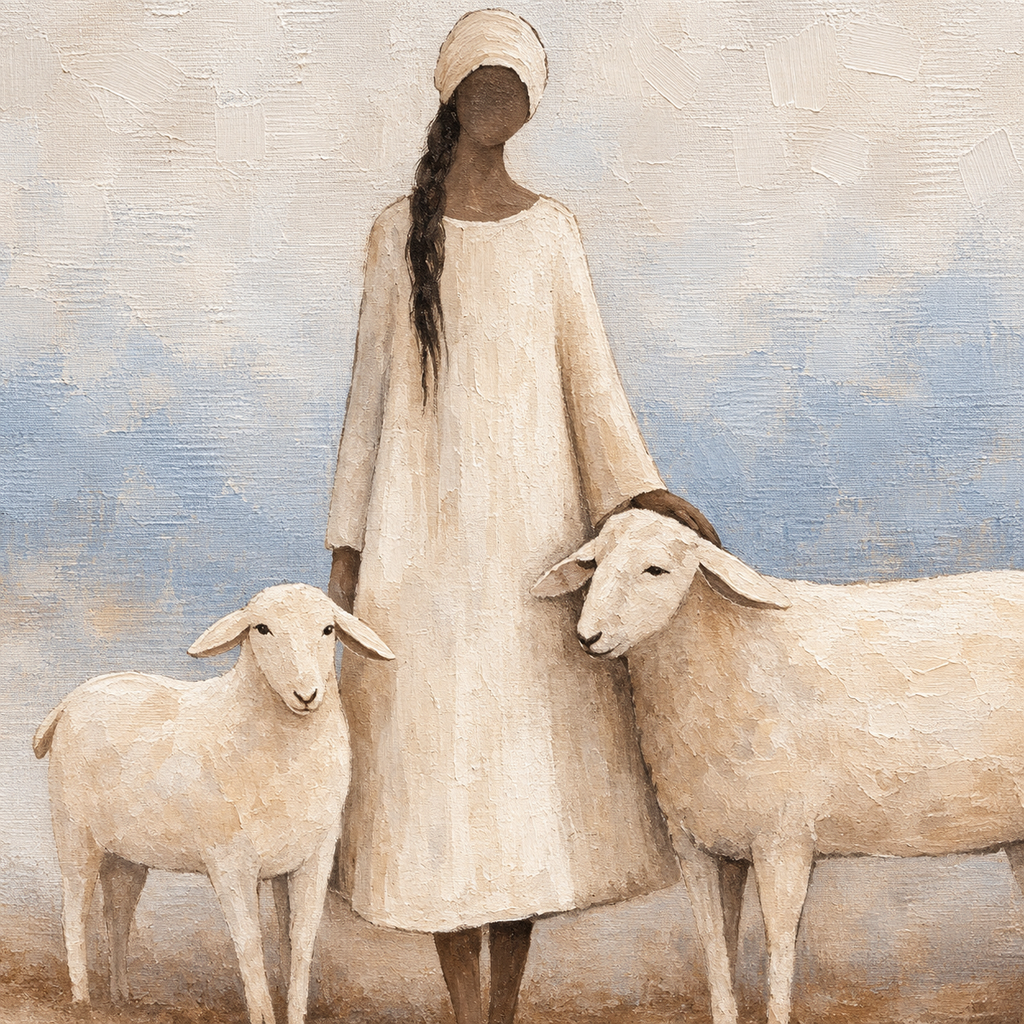 SOLORART Vintage Americana Art | Gentle Pact