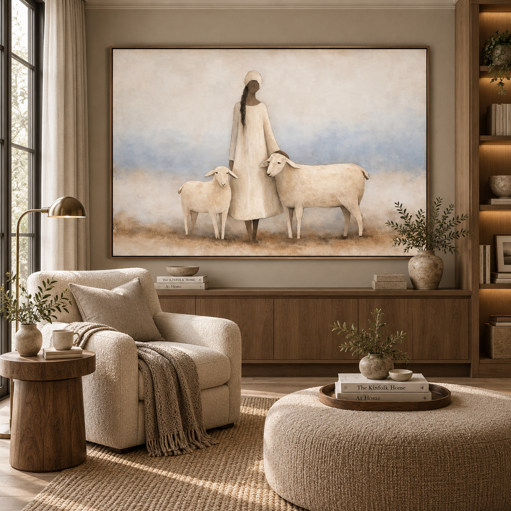 SOLORART Vintage Americana Art | Gentle Pact