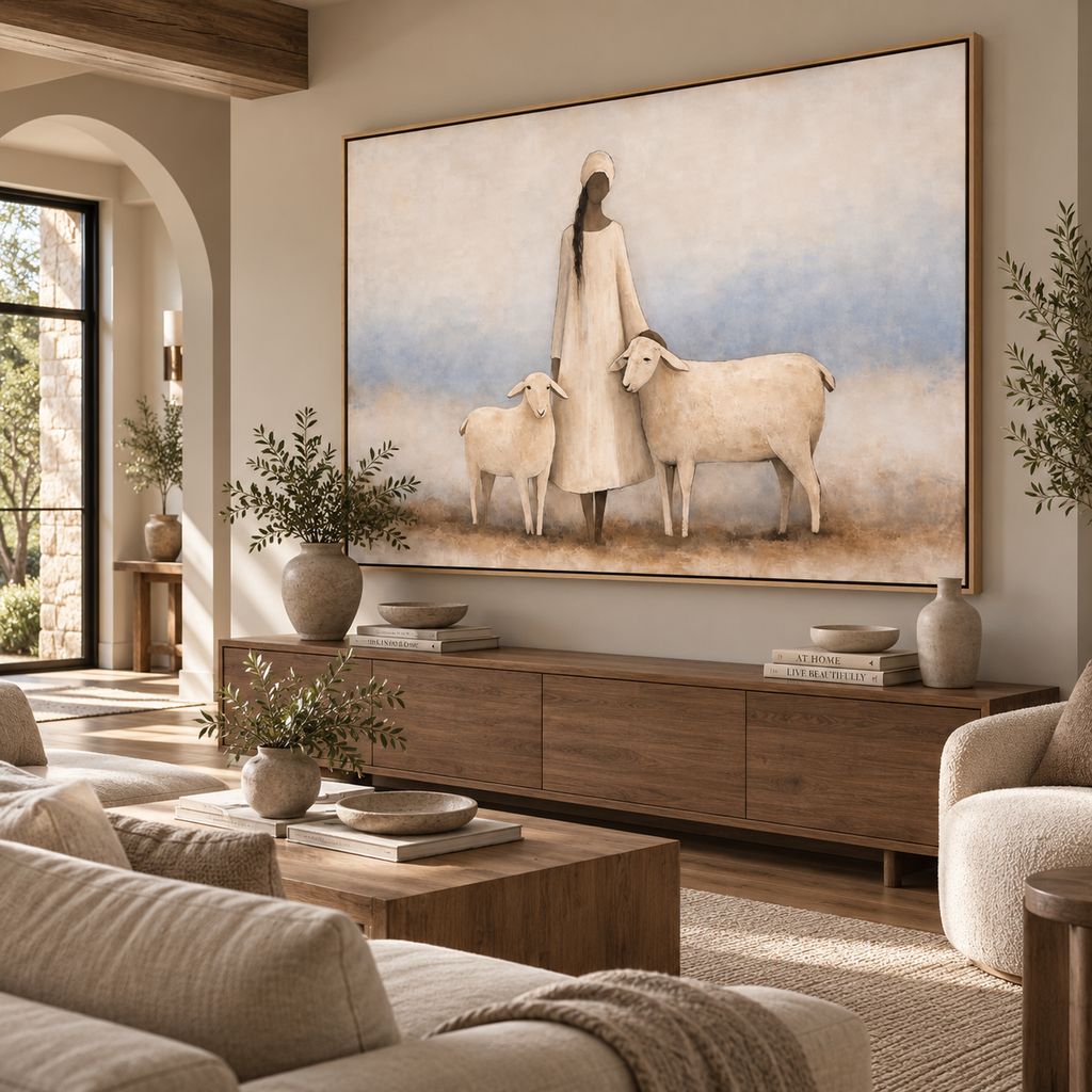 SOLORART Vintage Americana Art | Gentle Pact