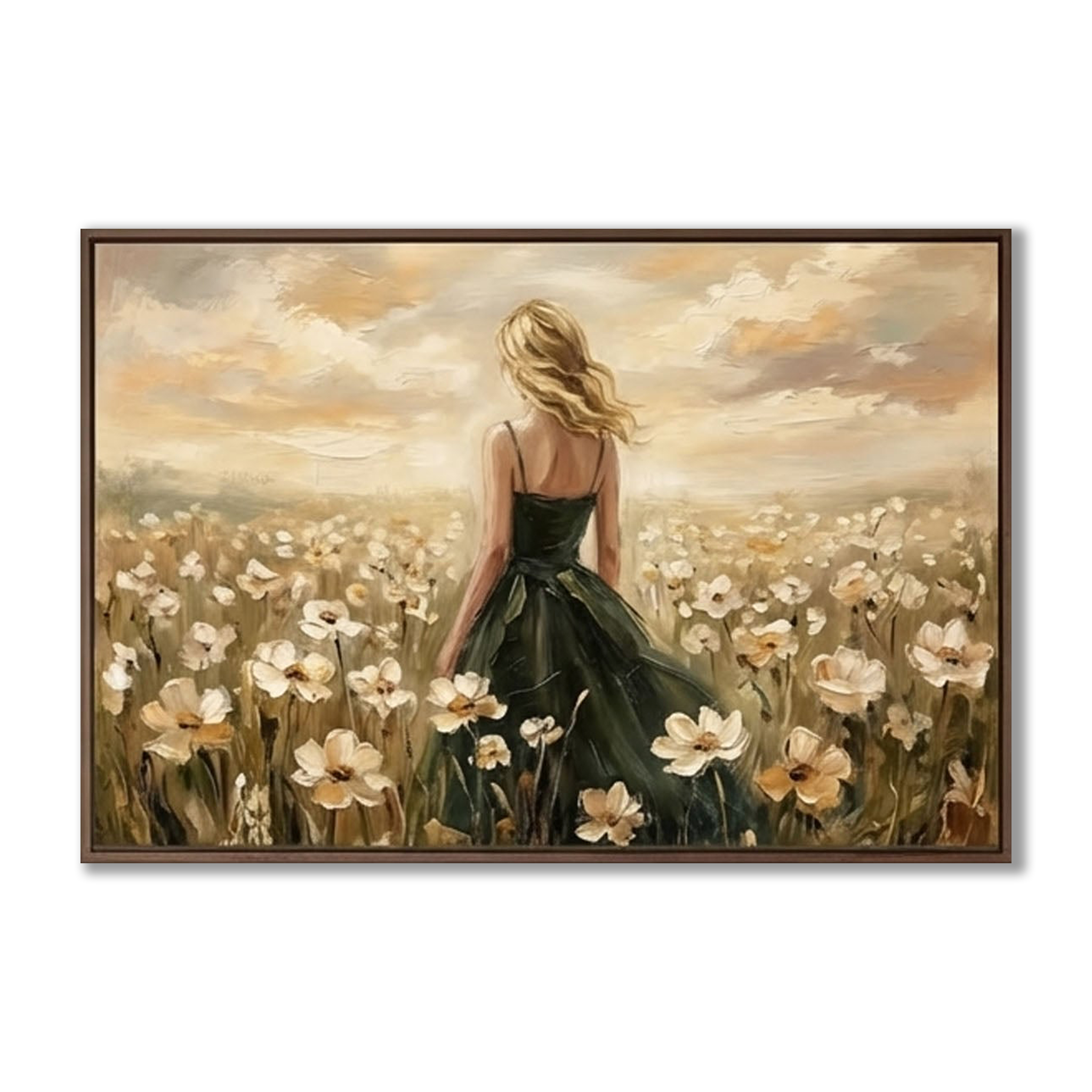 SOLORART Impressionist Art | Golden Drift