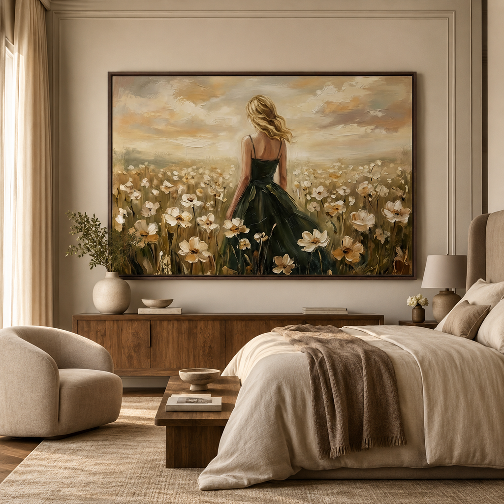 SOLORART Impressionist Art | Golden Drift