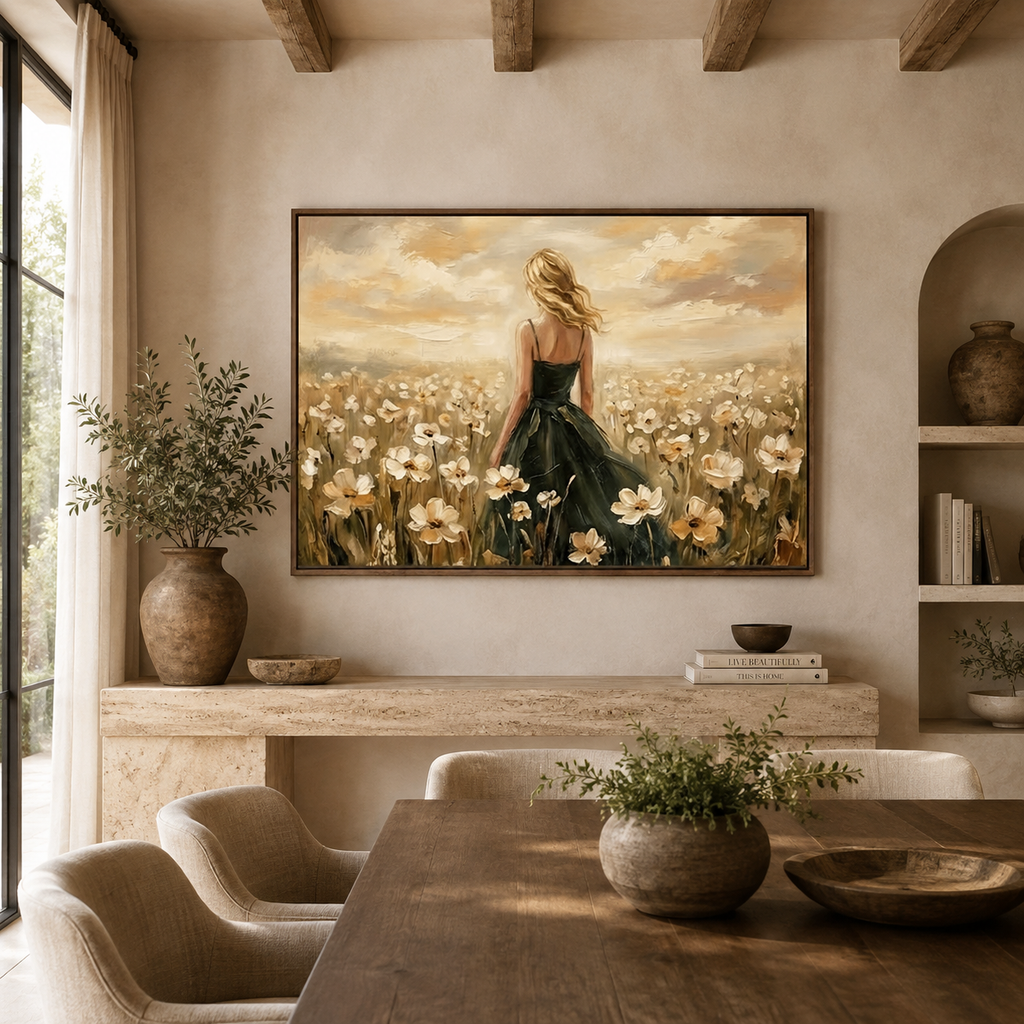 SOLORART Impressionist Art | Golden Drift