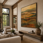 SOLORART Bohemian Art | Golden Field Echoes